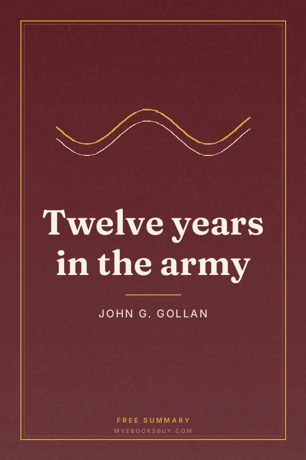 Cover of Twelve years in the army