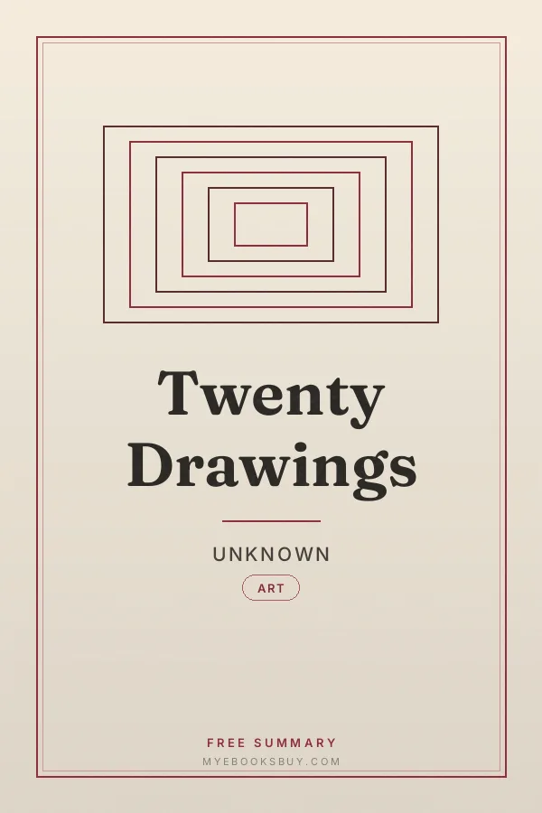 Cover of Twenty Drawings
