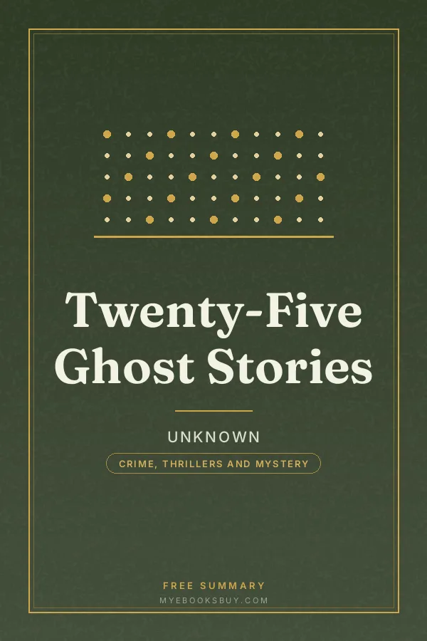 Cover of Twenty-Five Ghost Stories