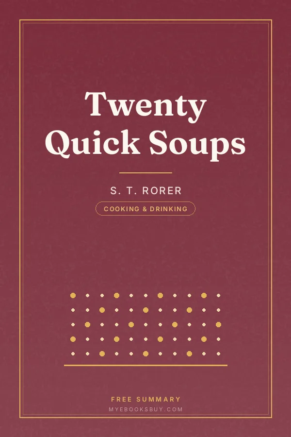 Cover of Twenty Quick Soups