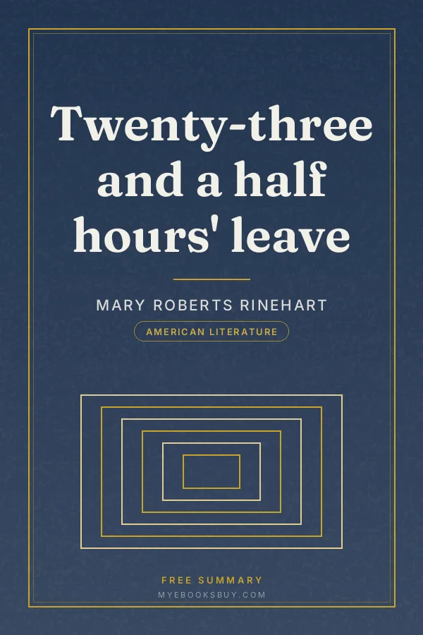 Cover of Twenty-three and a half hours' leave