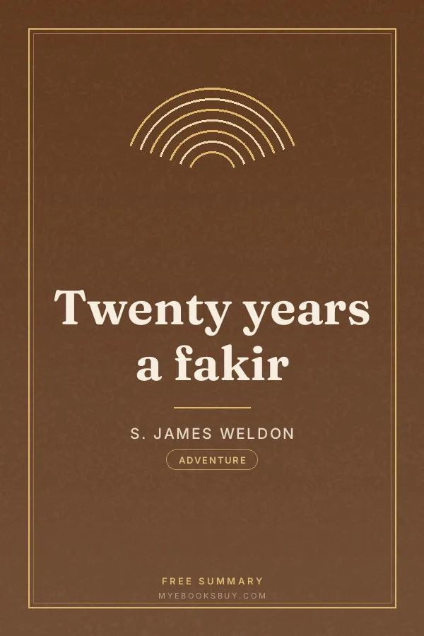 Cover of Twenty years a fakir