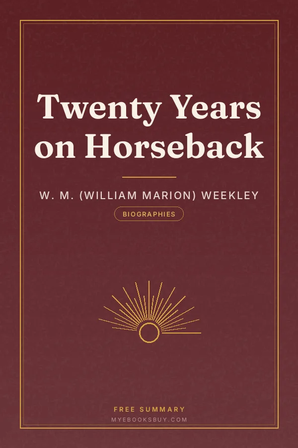 Cover of Twenty Years on Horseback
