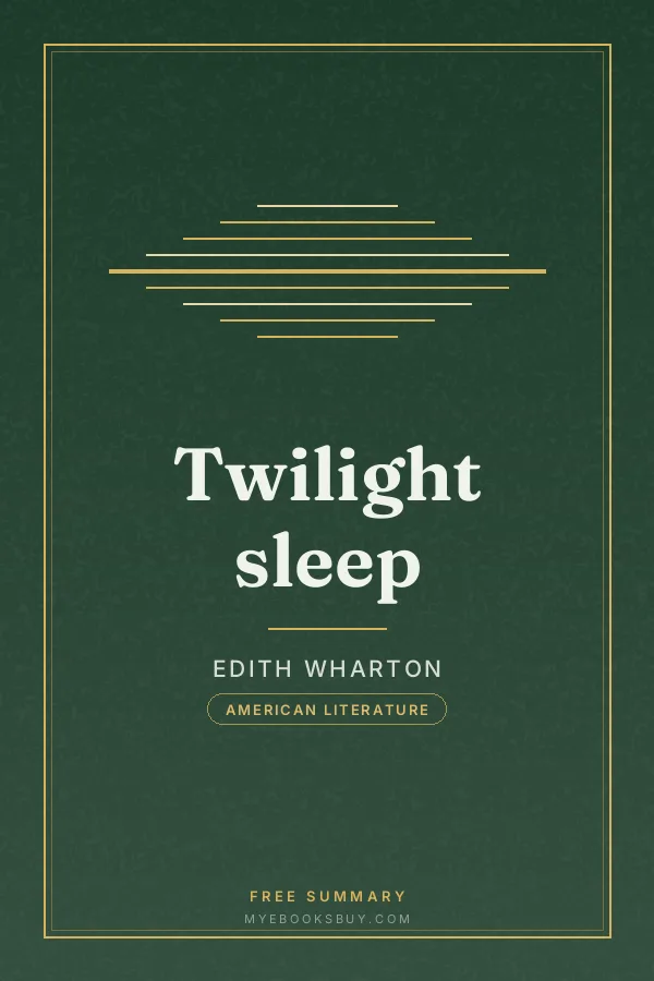 Cover of Twilight sleep