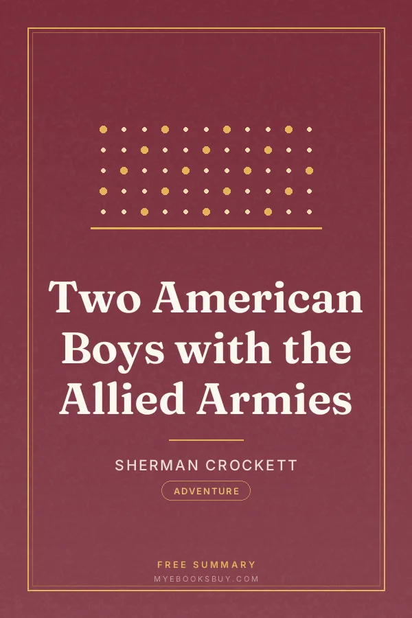 Cover of Two American Boys with the Allied Armies