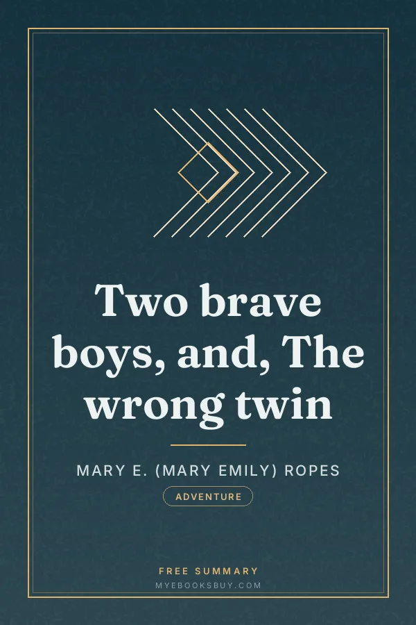 Cover of Two brave boys, and, The wrong twin