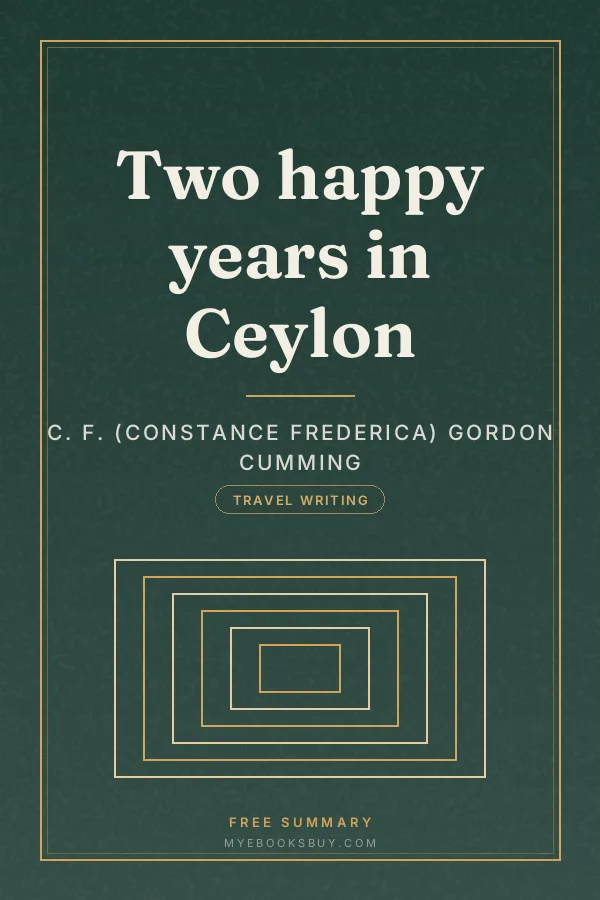 Cover of Two happy years in Ceylon
