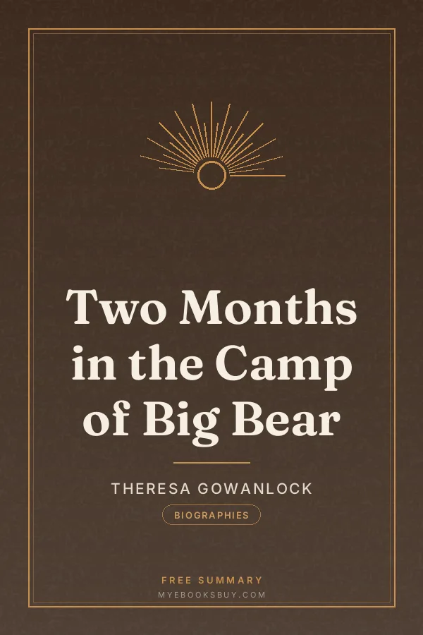Cover of Two Months in the Camp of Big Bear