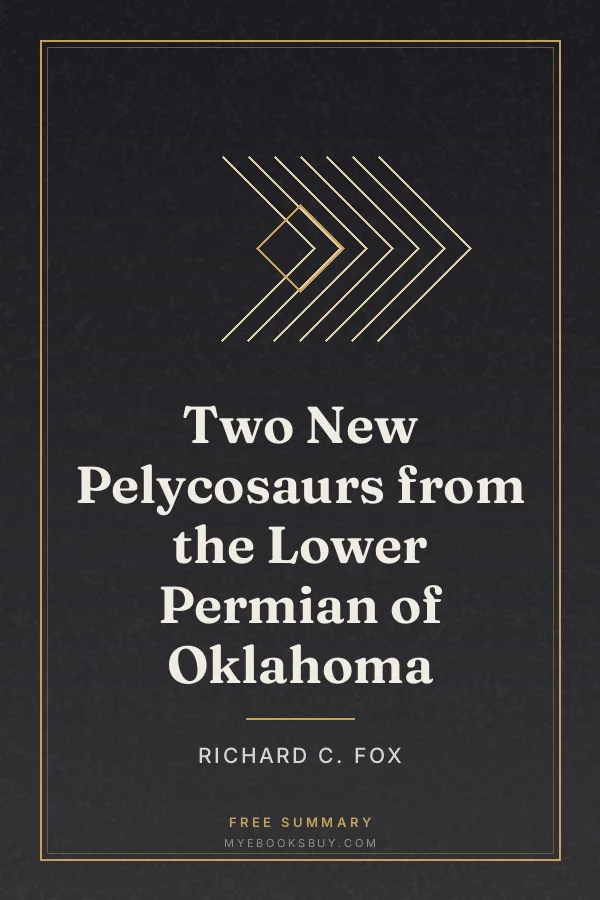 Cover of Two New Pelycosaurs from the Lower Permian of Oklahoma