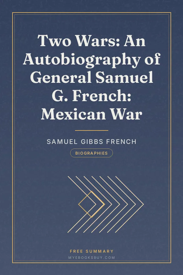 Cover of Two Wars: An Autobiography of General Samuel G. French: Mexican War