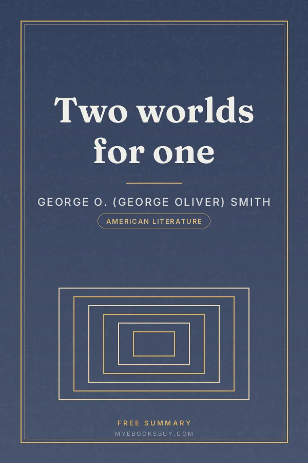 Cover of Two worlds for one
