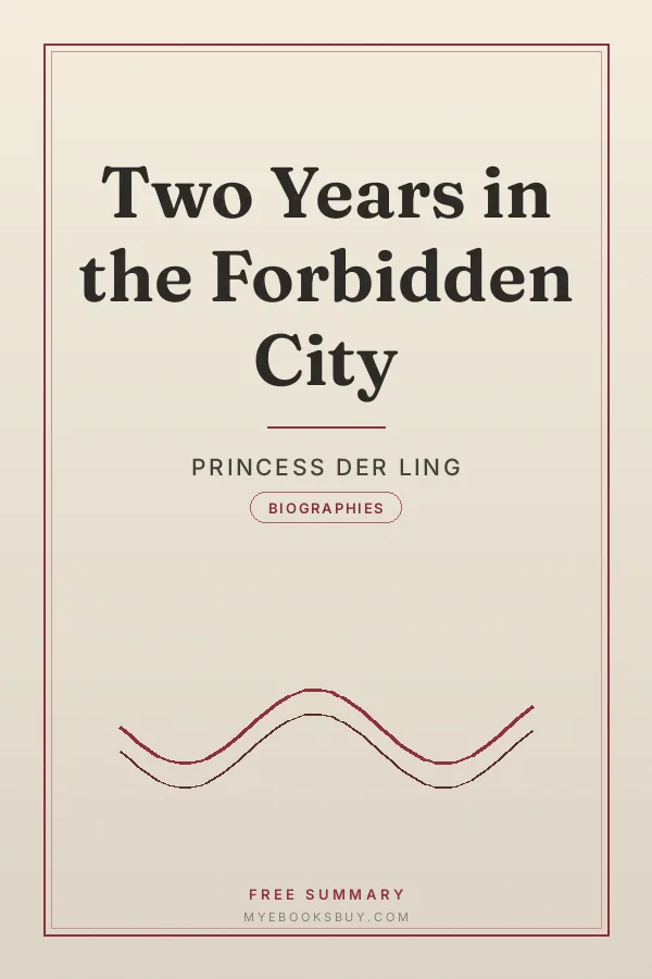 Cover of Two Years in the Forbidden City