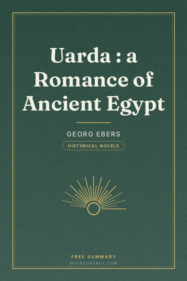 Cover of Uarda : a Romance of Ancient Egypt