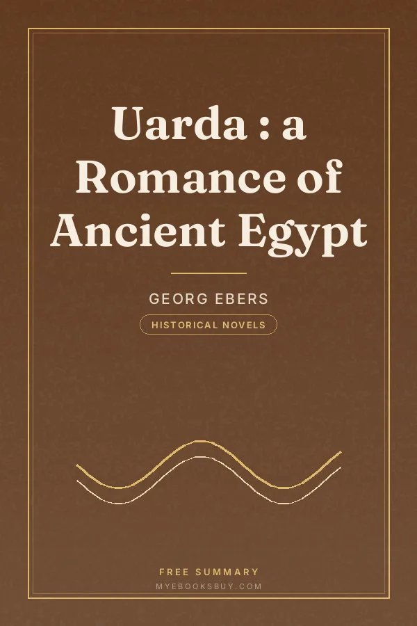 Cover of Uarda : a Romance of Ancient Egypt