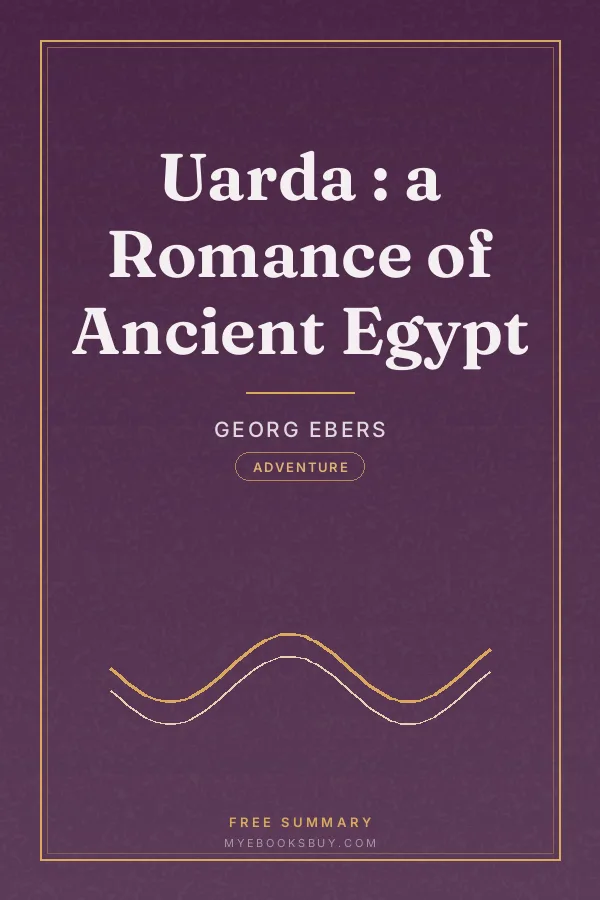 Cover of Uarda : a Romance of Ancient Egypt