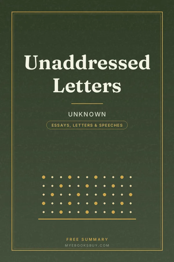 Cover of Unaddressed Letters