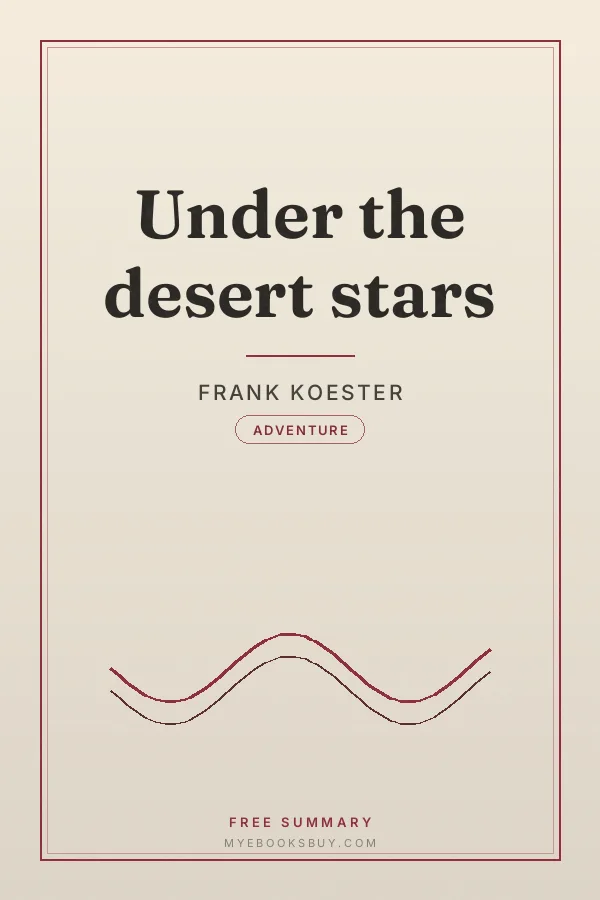 Cover of Under the desert stars