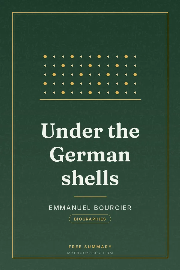 Cover of Under the German shells