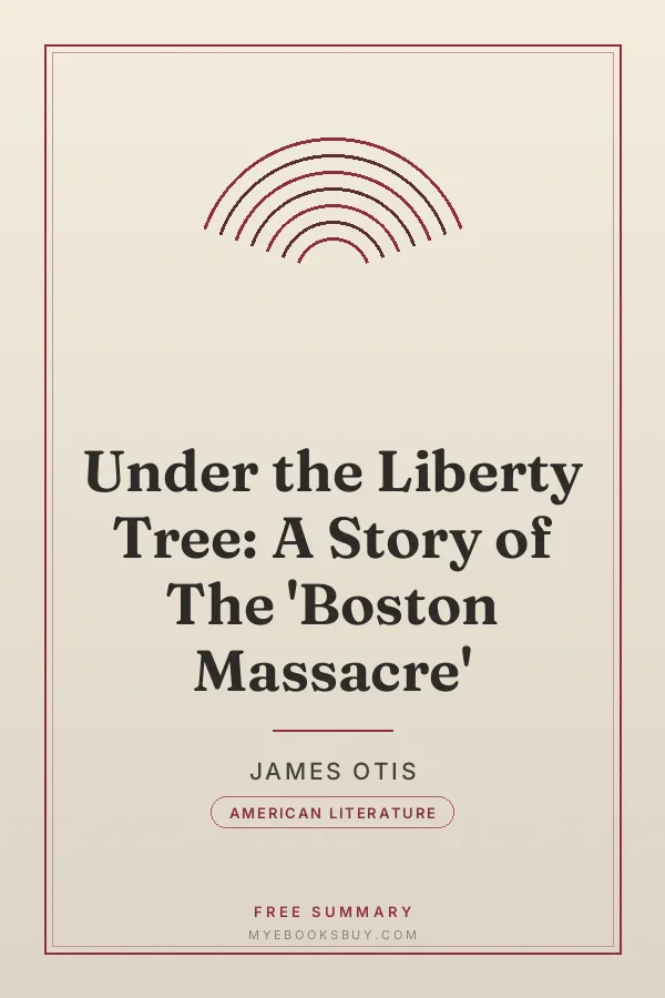 Cover of Under the Liberty Tree: A Story of The 'Boston Massacre'