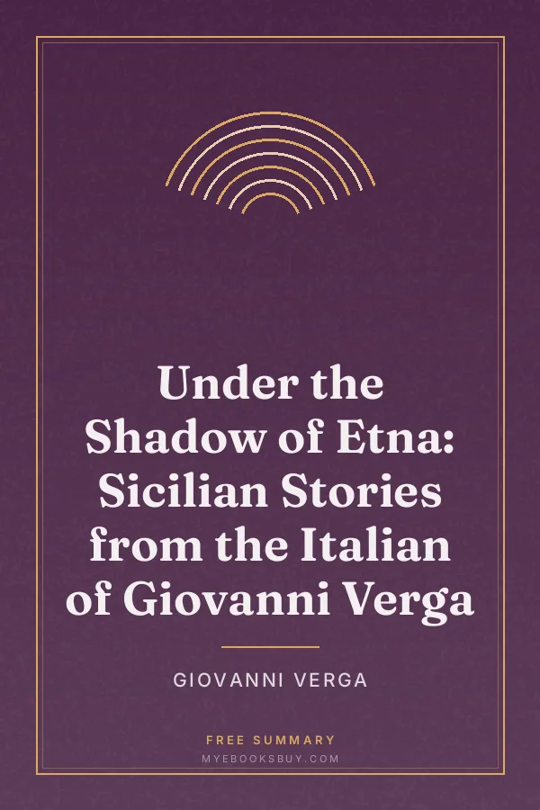 Cover of Under the Shadow of Etna: Sicilian Stories from the Italian of Giovanni Verga