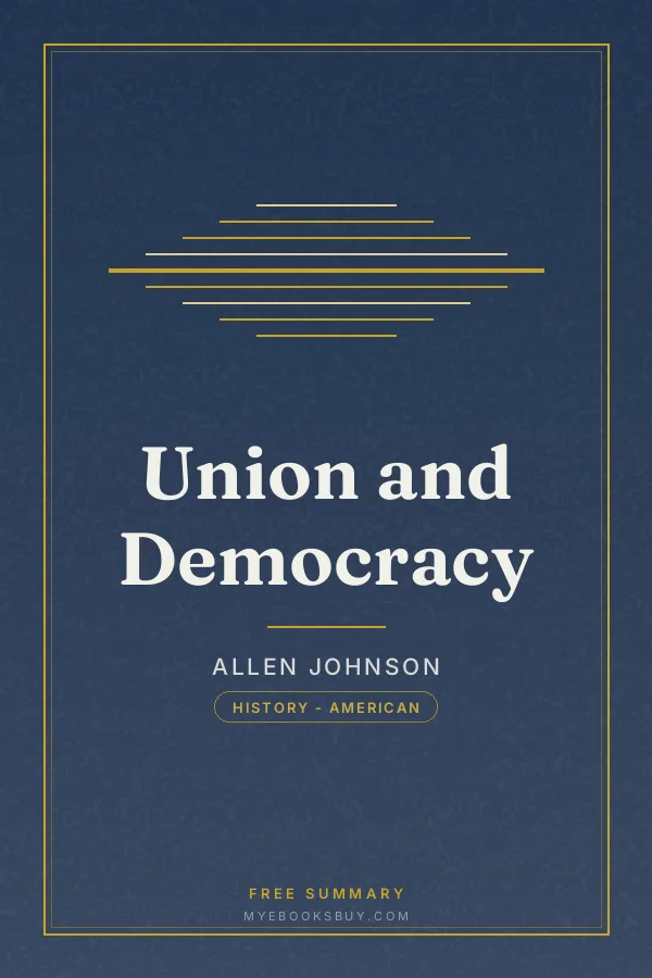 Cover of Union and Democracy