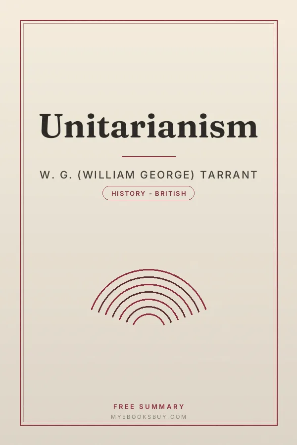 Cover of Unitarianism