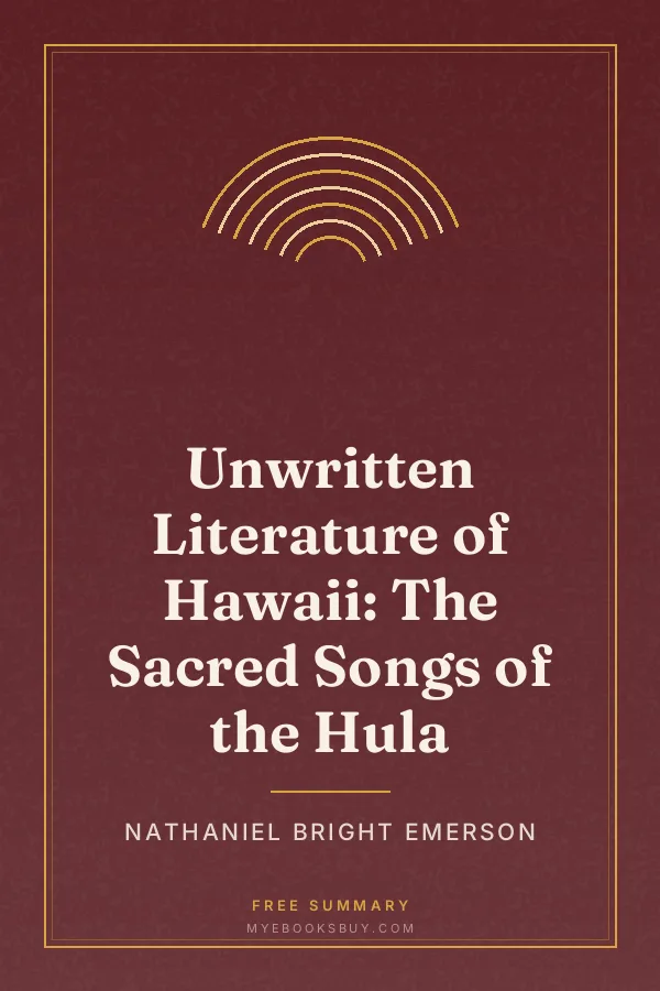 Cover of Unwritten Literature of Hawaii: The Sacred Songs of the Hula