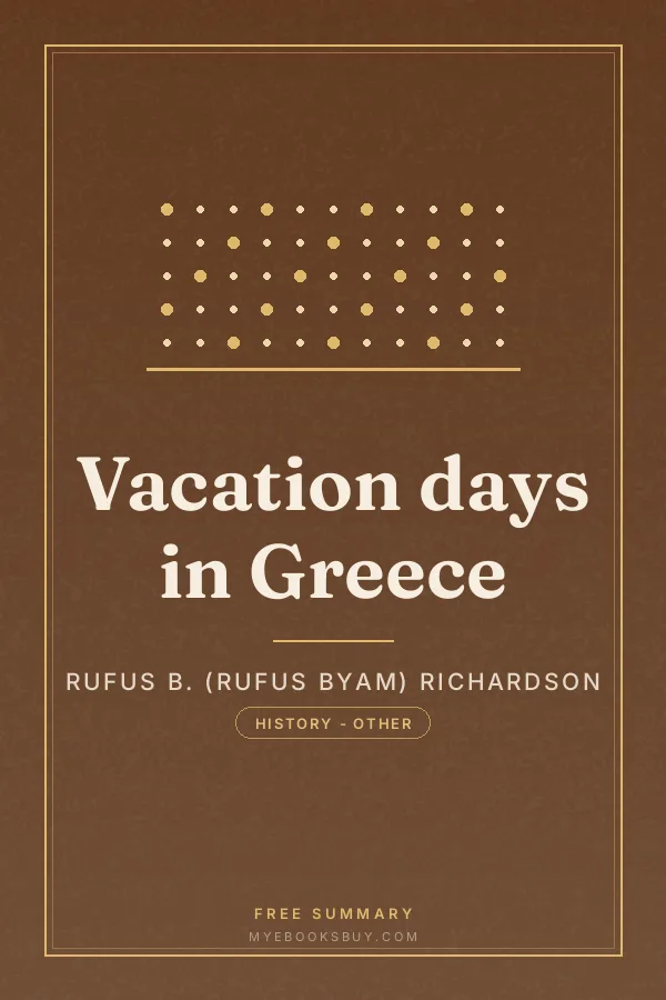 Cover of Vacation days in Greece