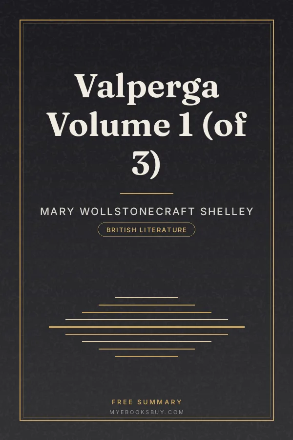 Cover of Valperga Volume 1 (of 3)