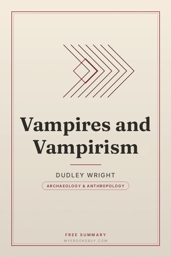 Cover of Vampires and Vampirism