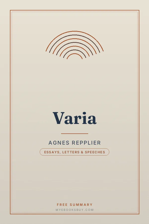 Cover of Varia