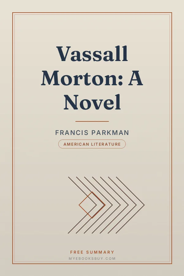 Cover of Vassall Morton: A Novel