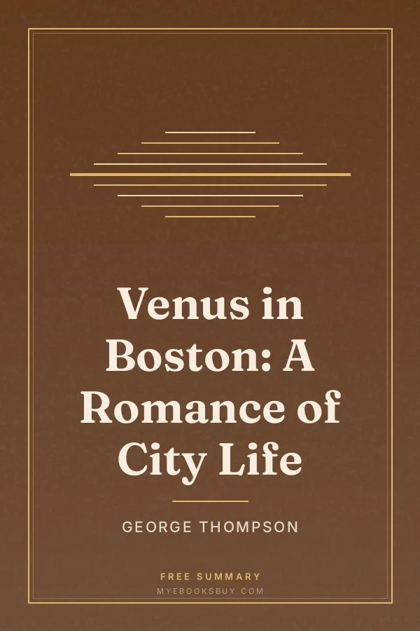 Cover of Venus in Boston: A Romance of City Life