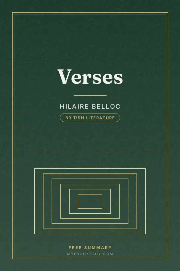 Cover of Verses