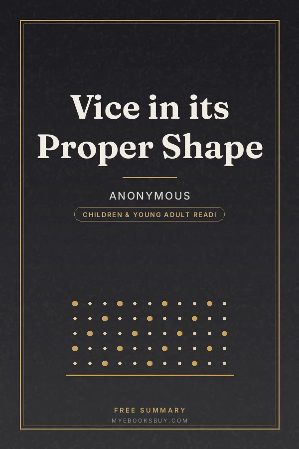 Cover of Vice in its Proper Shape