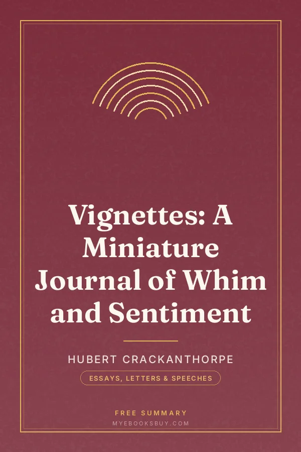 Cover of Vignettes: A Miniature Journal of Whim and Sentiment