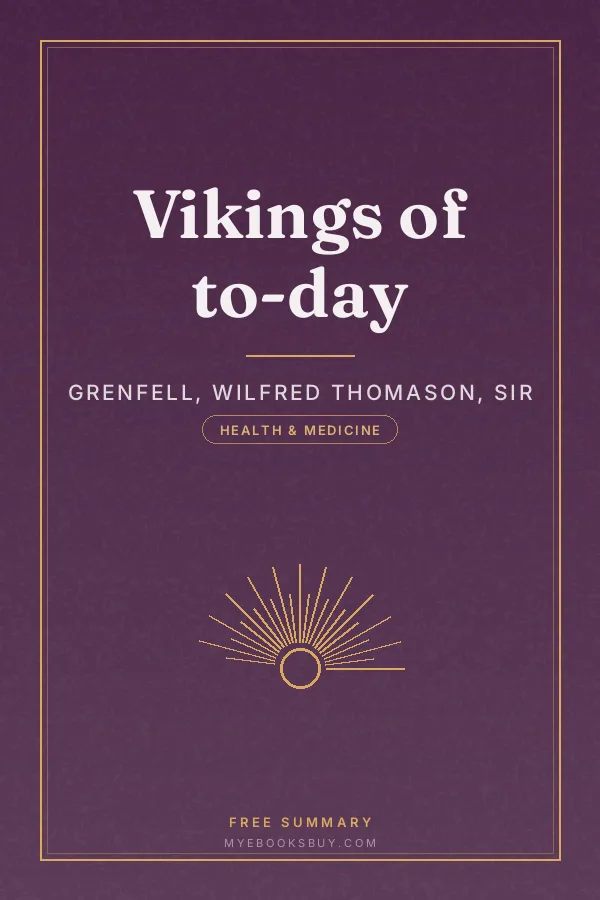 Cover of Vikings of to-day
