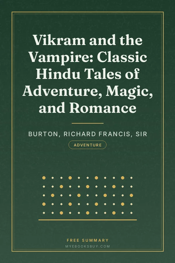 Cover of Vikram and the Vampire: Classic Hindu Tales of Adventure, Magic, and Romance