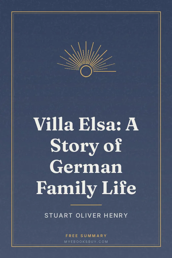 Cover of Villa Elsa: A Story of German Family Life