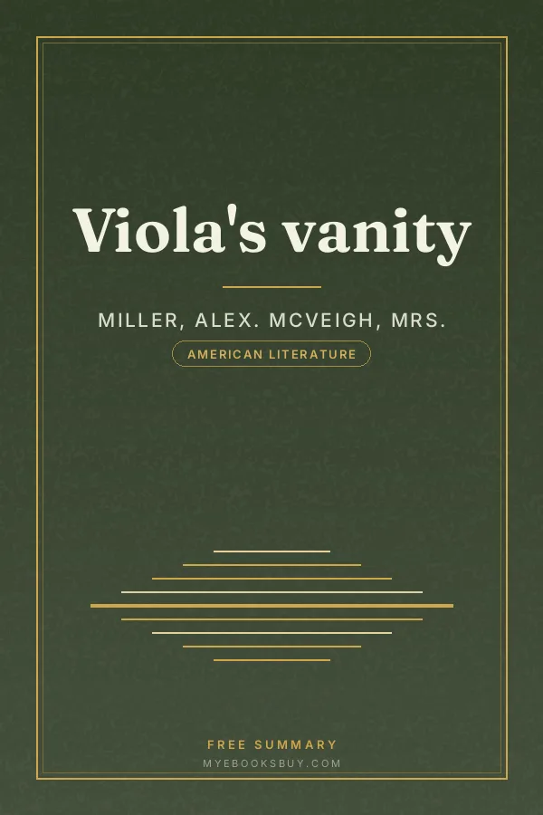 Cover of Viola's vanity