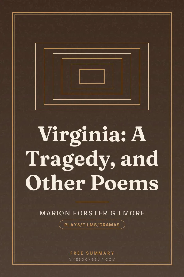Cover of Virginia: A Tragedy, and Other Poems