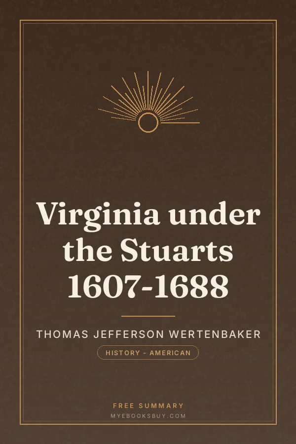 Cover of Virginia under the Stuarts 1607-1688
