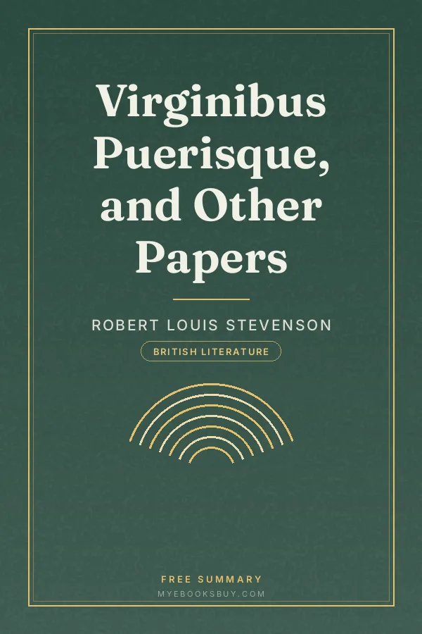 Cover of Virginibus Puerisque, and Other Papers