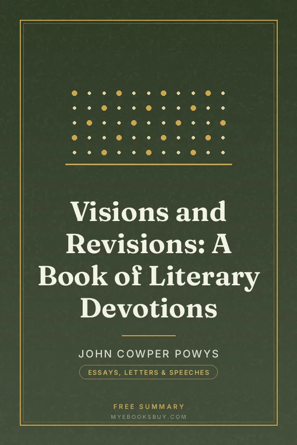 Cover of Visions and Revisions: A Book of Literary Devotions