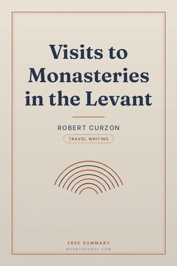 Cover of Visits to Monasteries in the Levant