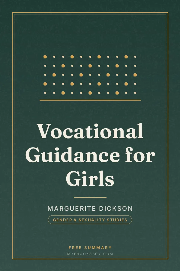 Cover of Vocational Guidance for Girls