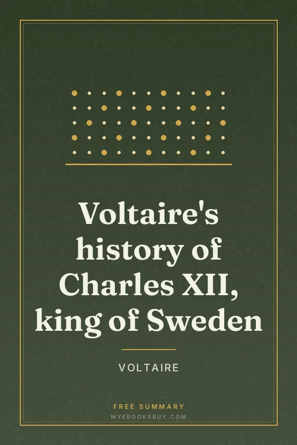 Cover of Voltaire's history of Charles XII, king of Sweden