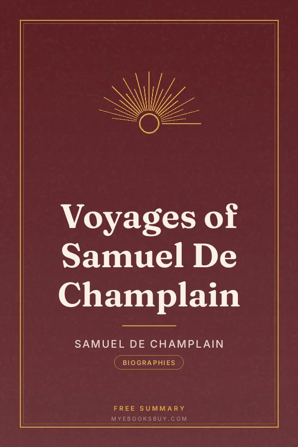 Cover of Voyages of Samuel De Champlain