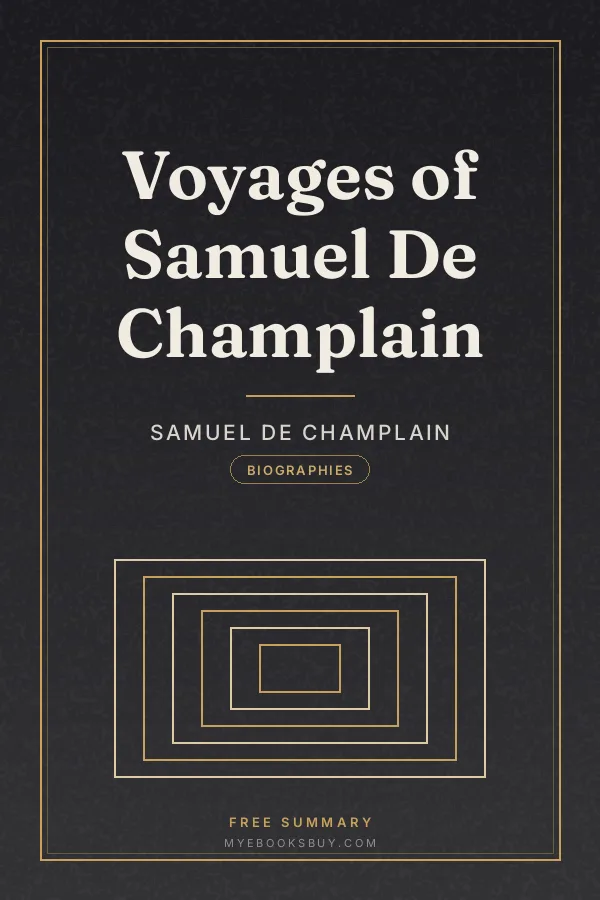 Cover of Voyages of Samuel De Champlain
