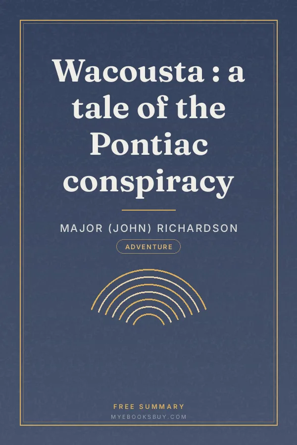 Cover of Wacousta : a tale of the Pontiac conspiracy